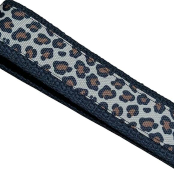 Animal Print Keychain Wristlet Fabric Key FOB Accessory‎ Present Leopard Cheetah - Picture 5 of 5